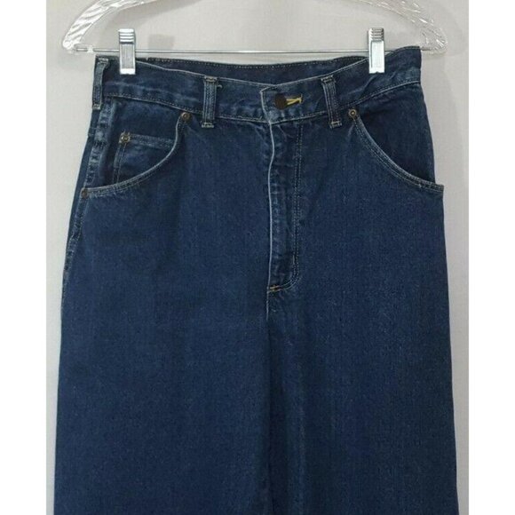 Picket Post Jeans 28/30 High Waist Denim Mom Tapered Leg Retro Vtg 80s USA - Picture 4 of 10